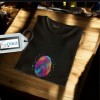 Oversize Modern Boy Pamuklu EtekKısmıOval T-shirt